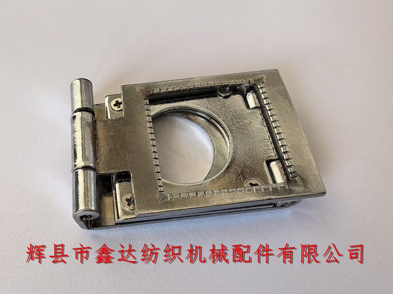 Chrome plated textile tool inspection mirror